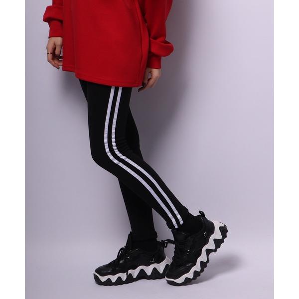 レギンス Craig 裏起毛ダブルラインレギンスパンツ メンズ レディース