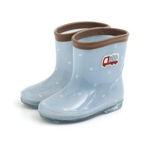 レインシューズ はたらく車・くま柄レインシューズ