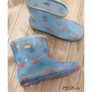 レインシューズ アデリアレトロ レインブーツ