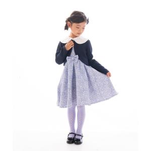 mezzo piano メゾピアノ 星座柄カットワンピース 100 110 120 130