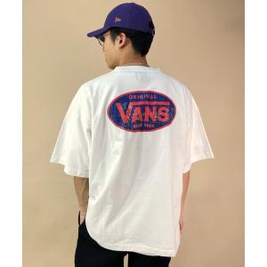 tシャツ Tシャツ 【ムラサキスポーツ別注】VANS/バンズ  バックプリントTシャツ オーバーサイズ/ヴィンテージ風 サークルロゴ/クルーネックTシ｜zozo