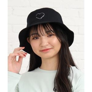 帽子 ハット ハートロゴバケットハット