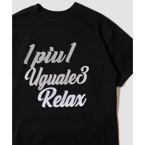 tシャツ Tシャツ メンズ 「1PIU1UGUALE3 RELAX」グラフィックプリントTシャツ / 刺繍ロゴ半袖Tシャツ｜ZOZOTOWN Yahoo!店