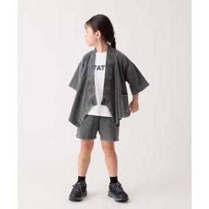 コート アウター ライトデニム作務衣 LIGHT...の商品画像