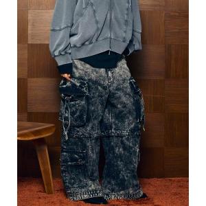パンツ MAISON SPECIAL 2WAY Buggy Denim Cargo 0 Big Pocket 2way Buggy Denim Cargo Pants