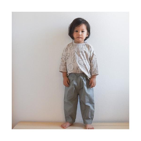 tシャツ パン柄 7分袖 Tシャツ キッズ 子供服 男の子 女の子