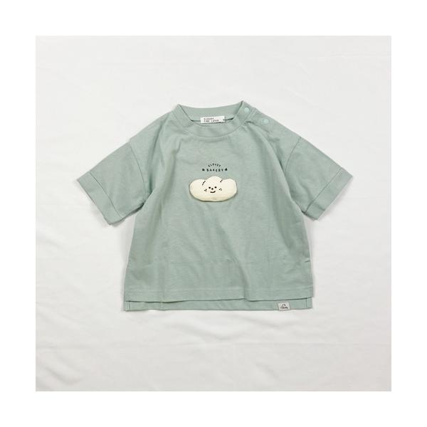 tシャツ ふわふわ くもパン 5分袖 Tシャツ キッズ 子供服 男の子 女の子