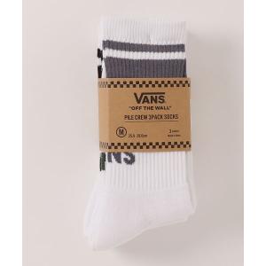 靴下 VANS ヴァンズ M BTN 3P Sox ソックス 122K1210409 MULTI｜zozo