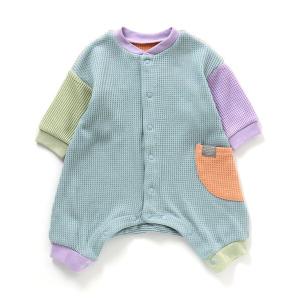ベビー服 クレイジーワッフルカバーオール