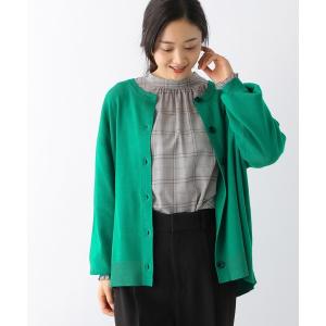 カーディガン トリプルイージークルーカーディガン長袖/163497 レディース