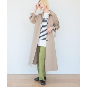 コート トレンチコート レディース BEAMS HEART / ステンカラー ロングコート