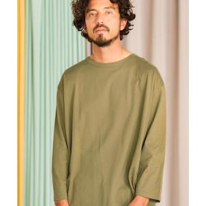 tシャツ Tシャツ メンズ mlt4163-Balloon Silhouette Long Sleeve Cut sew (MADE IN JAPAN