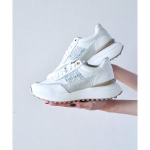 スニーカー Capricorn/厚底ツイードスニーカー レディース