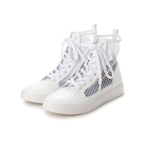 スニーカー 「Leo Minor/レオ ミノル」メッシュハイカットスニーカー レディース