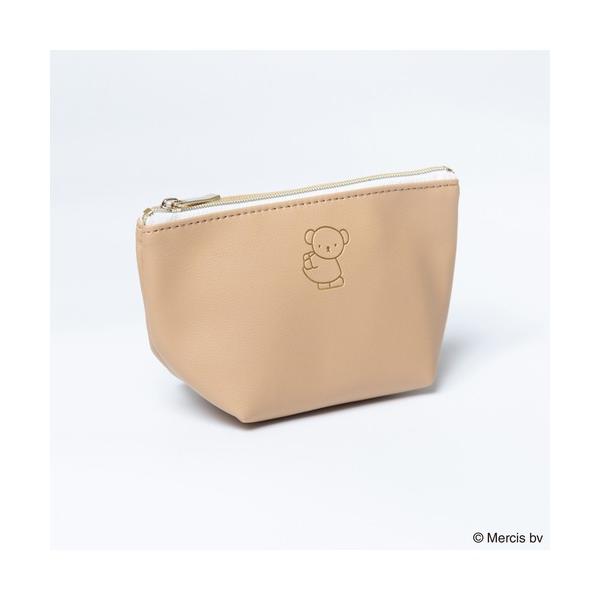 ポーチ BRUNA DULL PASTEL　台形ポーチ レディース