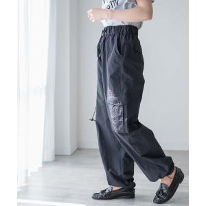 パンツ カーゴパンツ WEGO/ナイロンイージーワイドカーゴパンツ