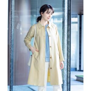 Dessin（デッサン） ステンカラーコート 03 グリーン レディース