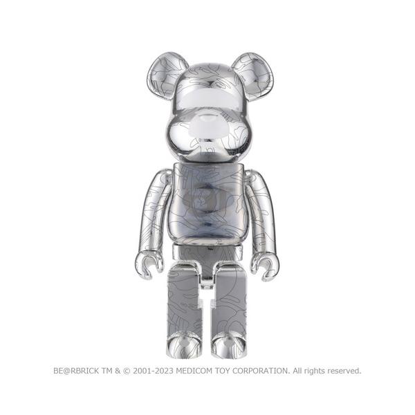 メンズ フィギュア BE@RBRICK AAPE BY A BATHING APE 10th Ann...