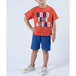 ハーフパンツ パンツ ストレッチデニム パンツ(4.5分丈) キッズ 子供服 男の子