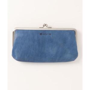 財布 「NAUGHTIAM/ノーティアム」 藍染がま口ロング メンズ レディース