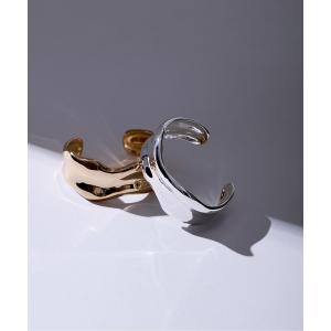 Esime（エシミー） バングル ウェーブ クロス バングル レディース