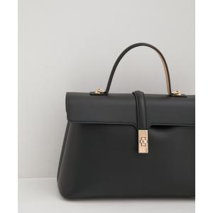 バッグ ハンドバッグ ひねり金具ワンハンドルショルダーバッグ