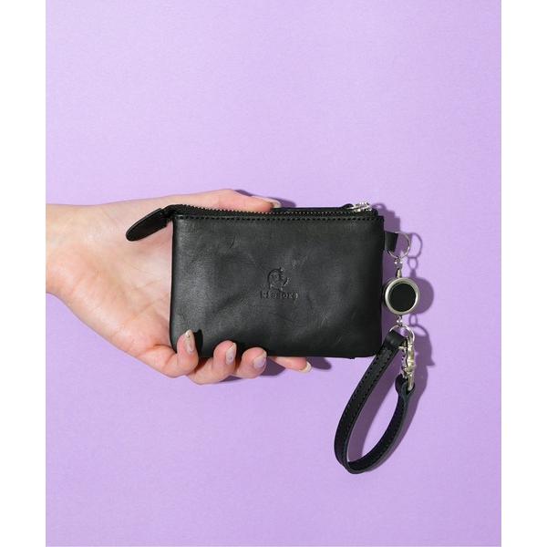 パスケース 「kissora/キソラ」 牛革 日本製 ピボット リール付き コイン＆パスケース