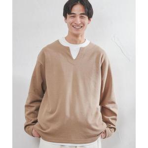 tシャツ Tシャツ カノコWフェイスキーネックリアルレイヤード