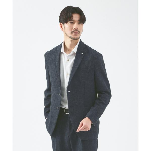 ジャケット テーラードジャケット 「セットアップ対応/FLEX JACKET」サマーツイード ジャケ...