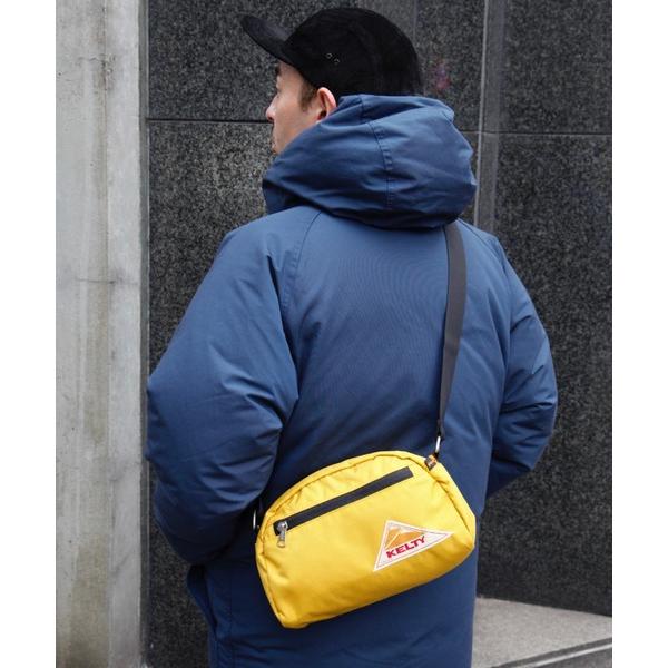 ショルダーバッグ 「500mlペットボトル収納可」「KELTY/ケルティ」ナイロンポーチ　ラウンドト...