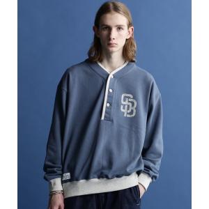 スウェット メンズ 「WEB LIMITED」 Schott/ショット/B.B. SWEAT SB LOGO/ハーフボタン スウェット SBロゴの商品画像