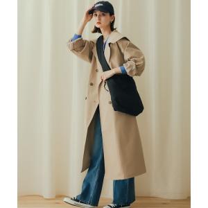 コート トレンチコート ビッグカラートレンチコート