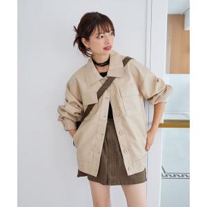Rose Muse（ロゼミューズ） レザージャケット ライダース Curly fur