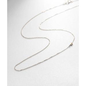 agete（アガット） ネックレス イニシャルR／K10ダイヤモンド