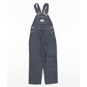 サロペット オーバーオール メンズ 「ROUND HOUSE」（UN）YOUTH SUPERIOR BLUE DENIM BIB OVERALL｜zozo