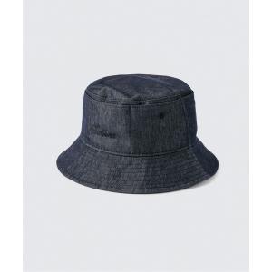 帽子 ハット 「WILDTHINGS / ワイルドシングス」 NANOTEX DENIM BUCKET HAT｜zozo