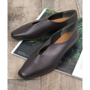 STYLEBLOCK（スタイルブロック） パンプス チャンキーヒールスクエア