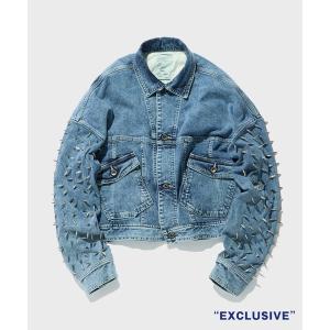 メンズ ジャケット Gジャン 「STUDIOUS15周年別注」SHAREEF DENIM BLOUSON｜zozo