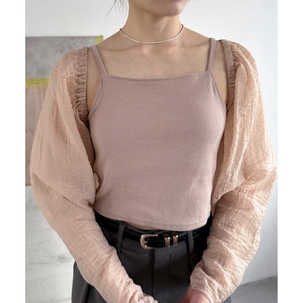 キャミソール カップ付きアメスリキャミソール