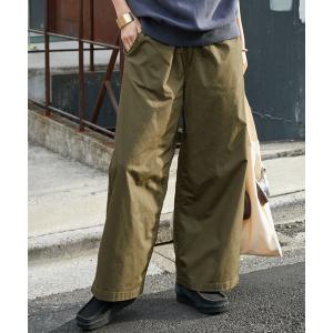 パンツ レディース Dickies/ディッキーズ コットンダンプイージーワイドパンツ｜zozo