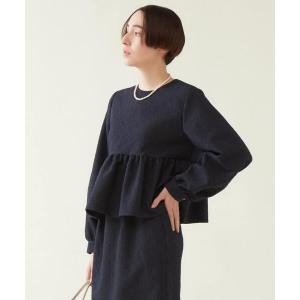 YOKO CHAN（ヨーコチャン） フリル長袖ブラウス 40 ピンク レディース