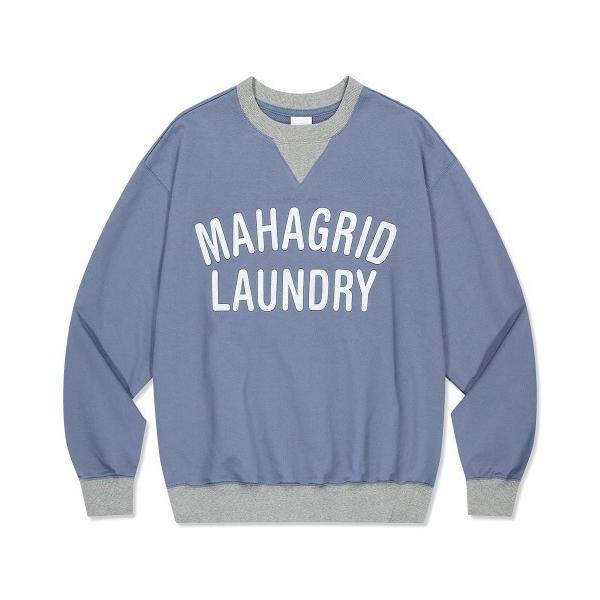 トレーナー スウェット 「mahagrid/マハグリッド」LAUNDRY SWEATSHIRT/ラン...