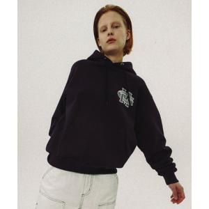 パーカー 「mahagrid/マハグリッド」CROSS LOGO HOODIE/クロスロゴ プルオーバーパーカー レディース メンズ