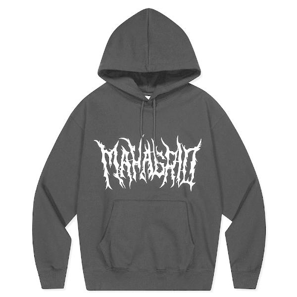 パーカー 「mahagrid/マハグリッド」GOTH LOGO HOODIE/ゴスロゴ プルオーバー...