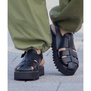 サンダル LOVEHUNTER / 厚底シャークソールグルカサンダル メンズ