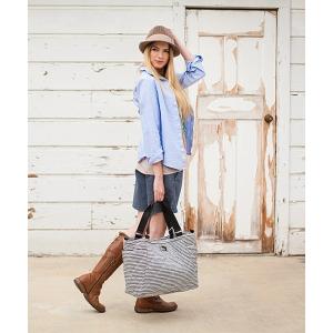 トートバッグ 「THEATHEA/ティアティア」SANTA MONICA ボーダーマザーズバッグ 4点セット レディース