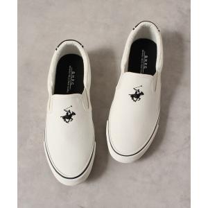 スリッポン 「Beverly Hills Polo Club/ビバリーヒルズポロクラブ」ワンポイント刺繍 スリッポン/BHPC レディース メンズ