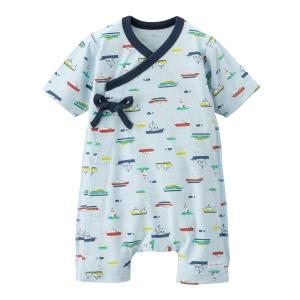 ベビー服 ロンパース ラップクラッチ甚平（船）の買取情報