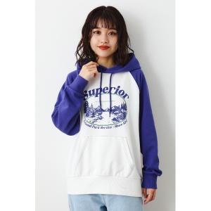 パーカー レディース Sleeveブロッキングパーカー｜ZOZOTOWN Yahoo!店