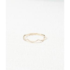 指輪 レディース K18 シンプルリング｜ZOZOTOWN Yahoo!店